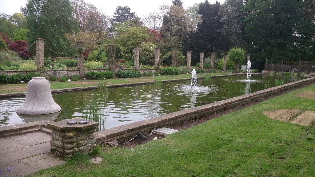 Turtle Productions Leicester University botanical koi pond restoration and epdm reline