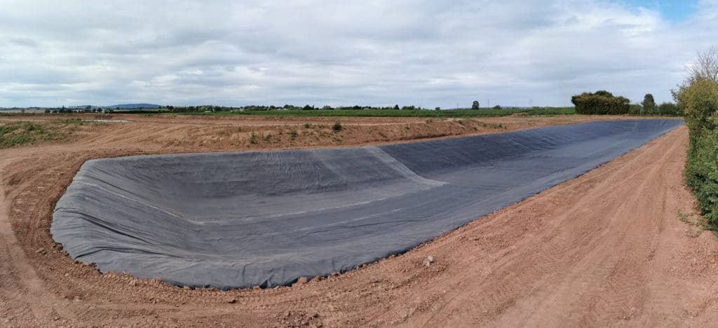 Turtle Productions farm slurry pit ad lagoon ad pit epdm liner