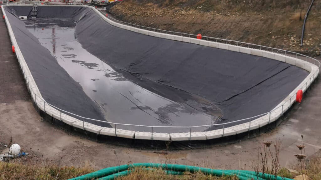 Turtle Productions epdm attenuation lagoon Hinkley Somerset