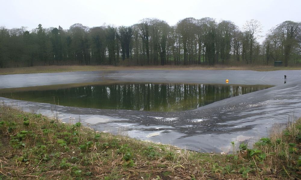 34 million litre irrigation lagoon near Stonehenge completed by Turtle Productions